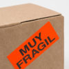 Industrial label "Very fragile"