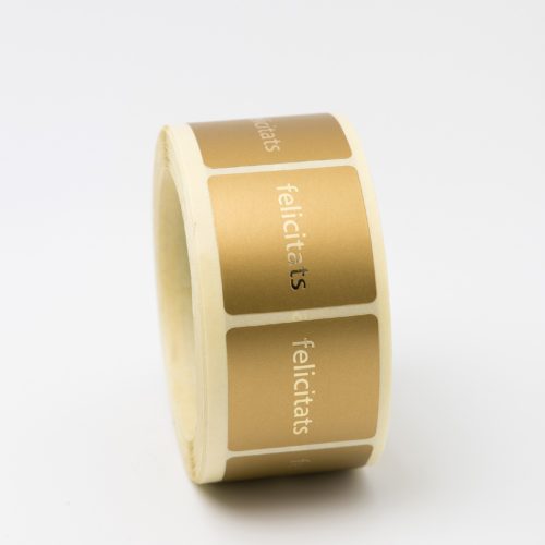 Gift Gold Label "CONGRATULATIONS" - Image 3